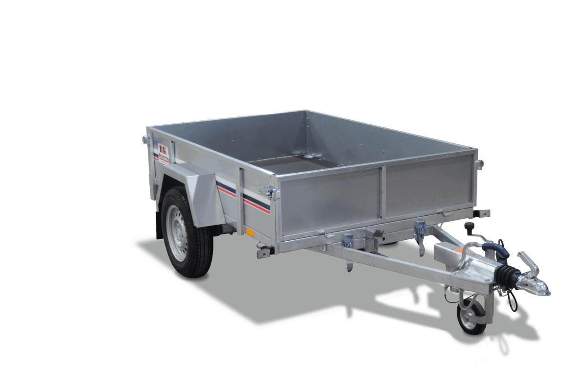 Remorque Cargo PL 1020T – PTAC 1000 kg – Benne Basculante Galvanisée Renforcée